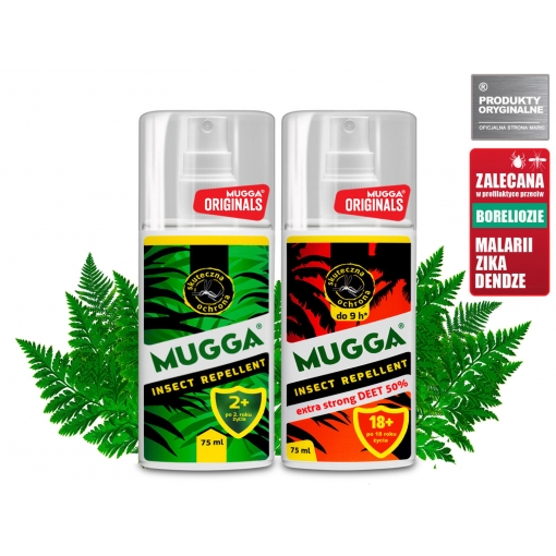 mugga 50 na kleszcze i komary spray mugga 50 na kleszcze i komary spray